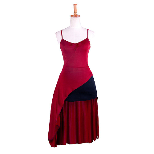 Resident Evil Alice Red Dress Cosplay Costume – Spandex Fabric [G1274]