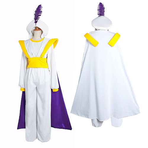 Disney Aladdin Prince Cosplay Costume Uniform Fabric Outfit [G1307]