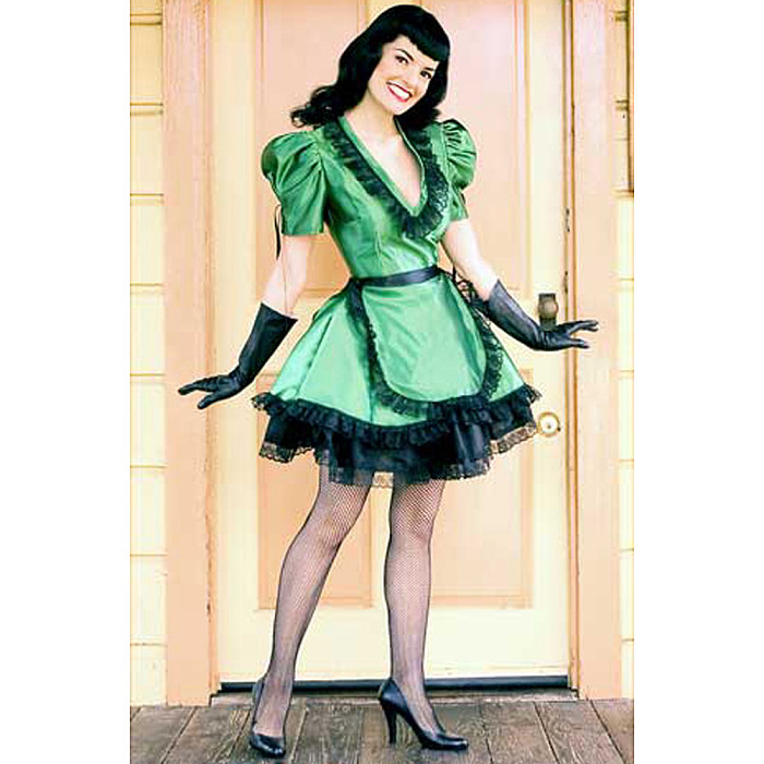 crossdresser green dress Lily's Emerald Quince Dress MQ56406 – Lily's Seaside Boutique main image 0