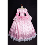 Sissy Maid Princess Dress – Pink Long Costume [G1642]