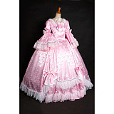 Sissy Maid Princess Dress – Pink Long Costume [G1642]