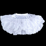 Handmade Sissy Maid Dress – Lockable Yellow & White Satin French Maid Costume with Optional Petticoat and Panties [G2053]