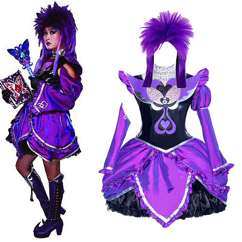Balala the Fairies Xiaoyue Cosplay Costume Purple Magic Dress by Fondcosplay [G4026]