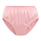 Fondcosplay Sissy Maid Crossdressing Pink Satin Panties [G4086]