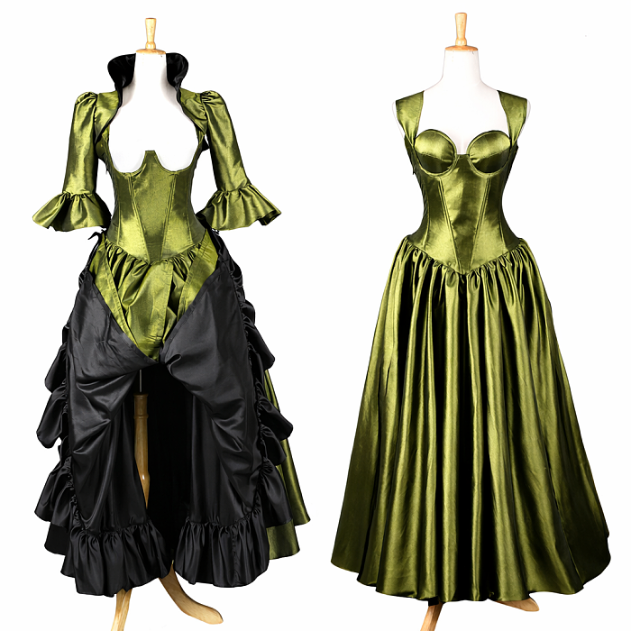 The Story of O Inspired Open-Back Gown Sexy Split taffeta Costume Dress for Cosplay or Lingerie Roleplay The Story of O Inspired Open-Back Gown Sexy Split taffeta Costume Dress for Cosplay or Lingerie Roleplay