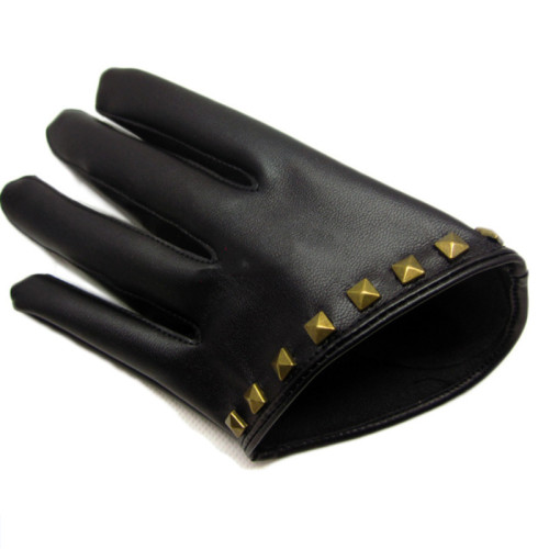 [EAM] 2024 New Spring Summer Colors Print Personality Hip Pop Sunscreen Beading Fashion Tide Accessories Gloves OA993