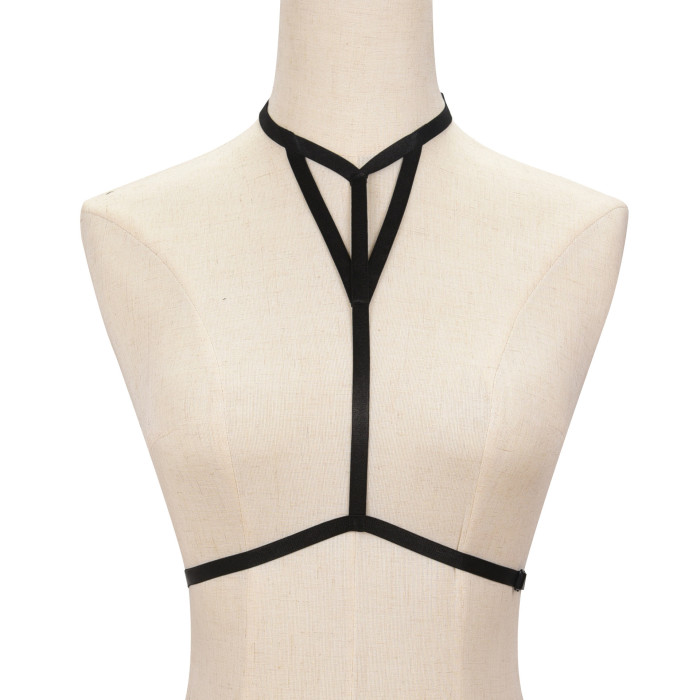 [EAM] Black Elegant Slim Hollow Out Casual Belt Personality Women New Fashion Tide All-match Spring Summer 2024 1DH5821