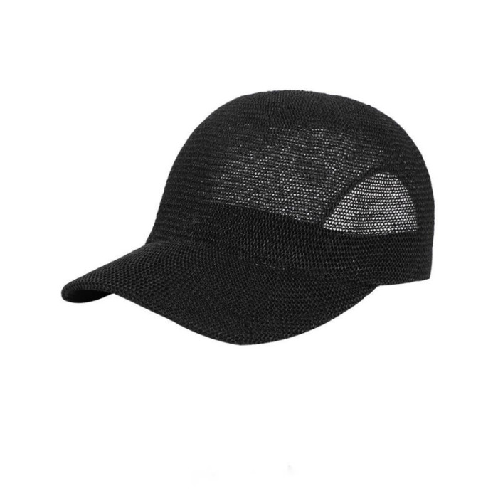 DEAT causal solid color thin breathable sunshade Sun protection Baseball cap 2025 summer new fashion DLZ1115