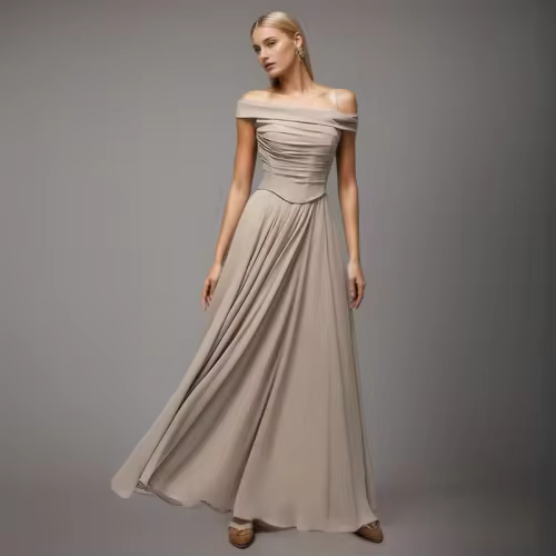 DEAT Fashion Off Shoulder Fishbone Dress Women's Slash Neck Slim Fit Sleeveless Patchwork Big Swing Dresses Summer New Tide 35Z1716