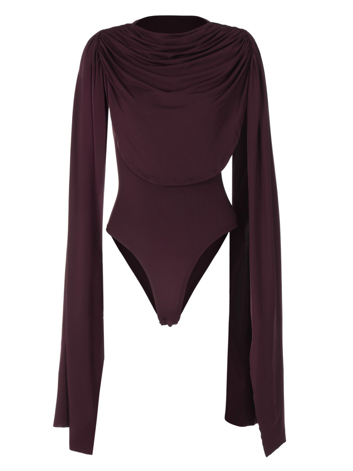 Sexy Bodysuits for Women Swinging Collar Sleeveless Chic Casual Rompers Spring Summer 2025 New Fashion Female Jumpsuits DLZ060403