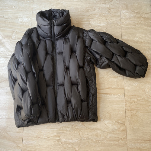 Brown Thick Big Size Keep Warm Cotton-padded Coat Long Sleeve Women Parkas Fashion Tide New Autumn Winter  DLZ250906