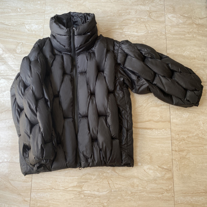 Brown Thick Big Size Keep Warm Cotton-padded Coat Long Sleeve Women Parkas Fashion Tide New Autumn Winter  DLZ250906