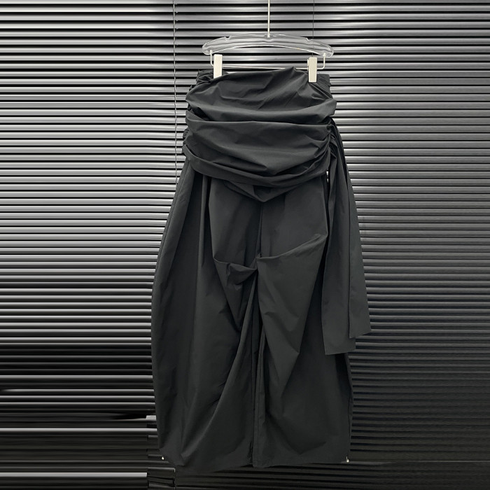 Early Autumn New Patchwork Design Cargo Pants For Women Niche Fashion Loose Wide-Leg Trousers Female Trendy   DLZ219012/11A0606116