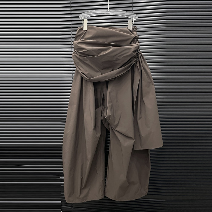 Early Autumn New Patchwork Design Cargo Pants For Women Niche Fashion Loose Wide-Leg Trousers Female Trendy   DLZ219012/11A0606116