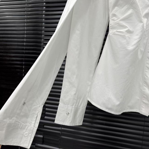 New double-sleeve design blouse - trendy and chic for women, versatile and flattering, long-sleeved and fitted shirt  DLZ587200S