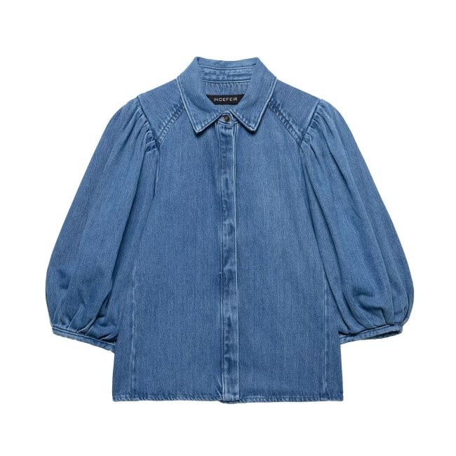 Blue denim shirt  DLZNZ1805