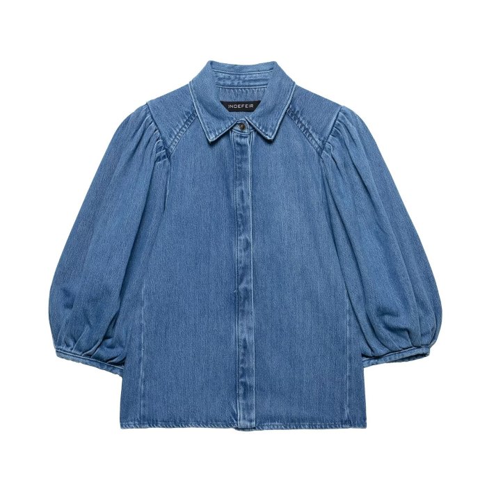 Blue denim shirt  DLZNZ1805