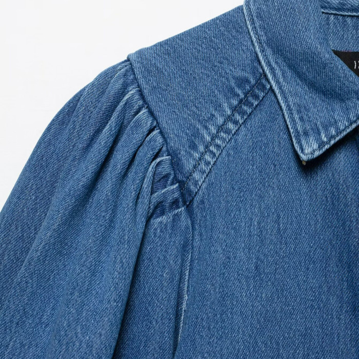 Blue denim shirt  DLZNZ1805