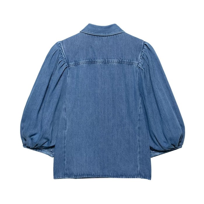 Blue denim shirt  DLZNZ1805