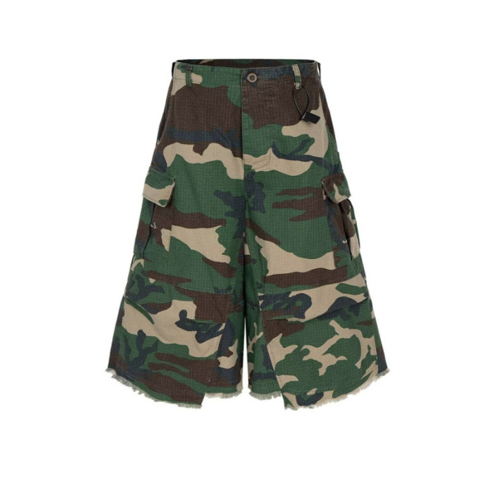 Big-pocket hip-hop cool and stylish loose straight work pants  DLZMC5709