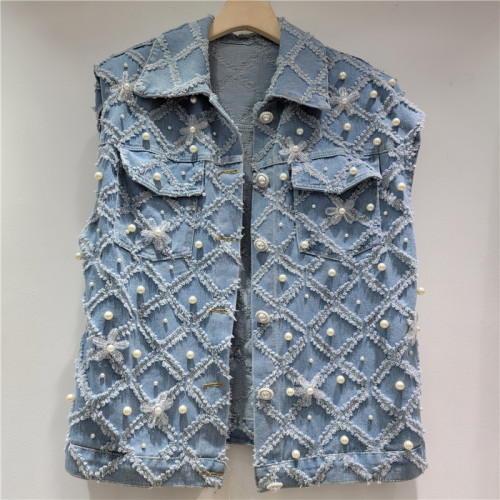  Dazzling diamond-studded sequin blouse   DLZMJ1705