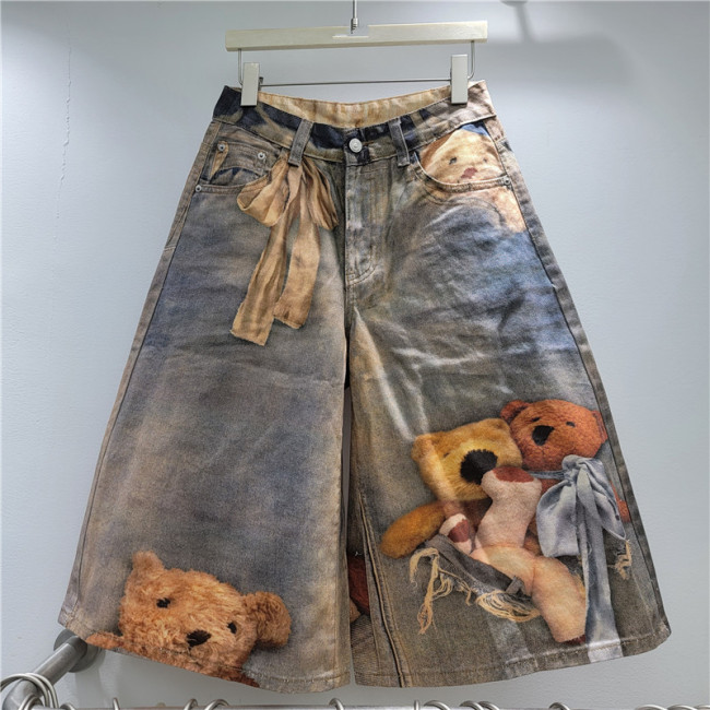 New high-waisted loose wide-leg casual straight-leg pants  DLZ16409