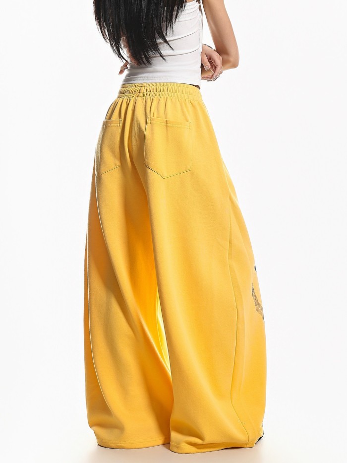 Street Trend High Street Personalized Design Casual Pants Long Pants Men's and Women's the same DLZKZ04007 