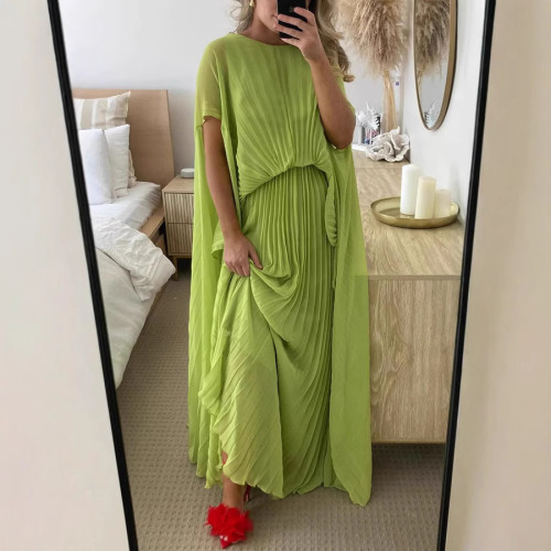 Ruffled oversized stylish loose lace-up design  DLZQZ9506