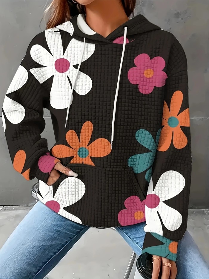 New digital-printed hooded sweatshirt for casual wear  DLZWY420