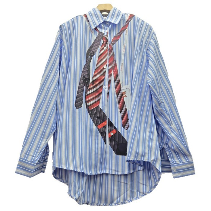 Tie-dyed striped shirt  DLZCS164