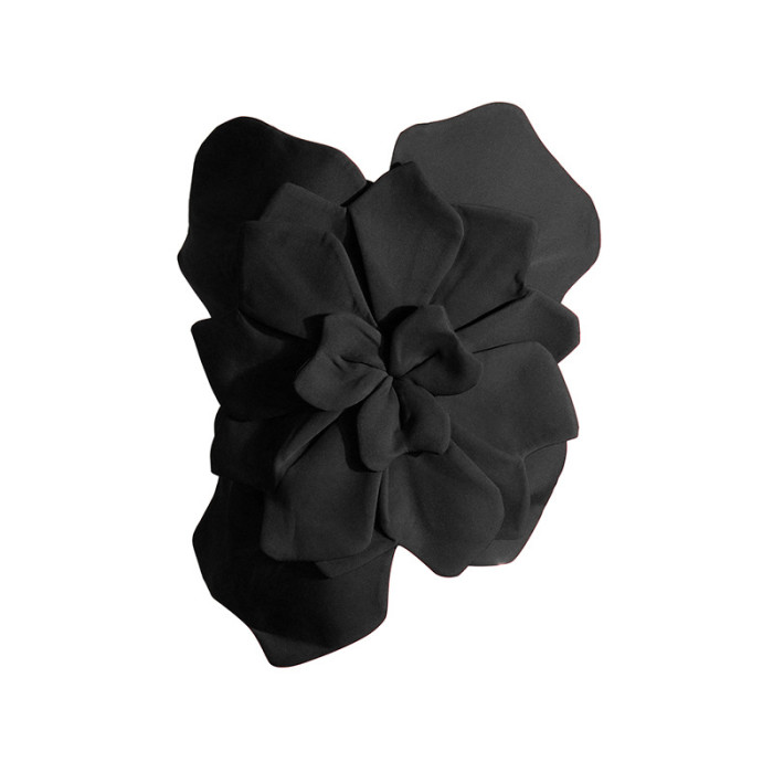 New design, stylish, three-dimensional flower-shaped, slim-fitting and short top for slimming effect  DLZG05120