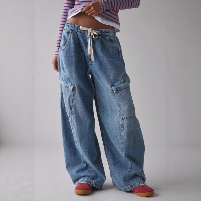 Casual women's loose jeans  DLZKZ0505