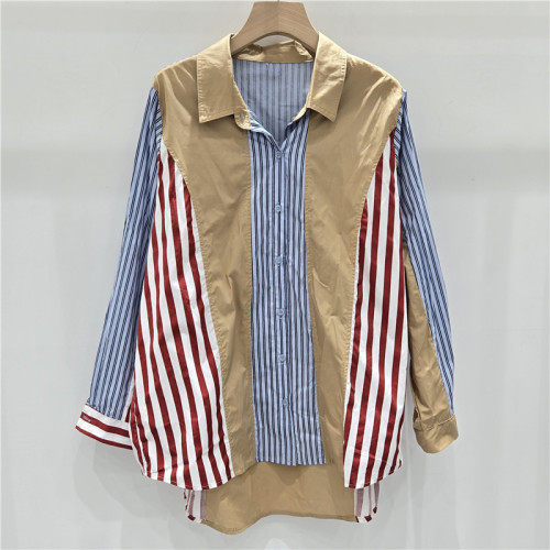 New loose striped shirt  DLZcstw170
