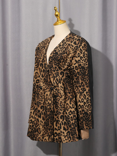New style, slim-fit, stylish and exclusive leopard print suit  DLZbwwt009