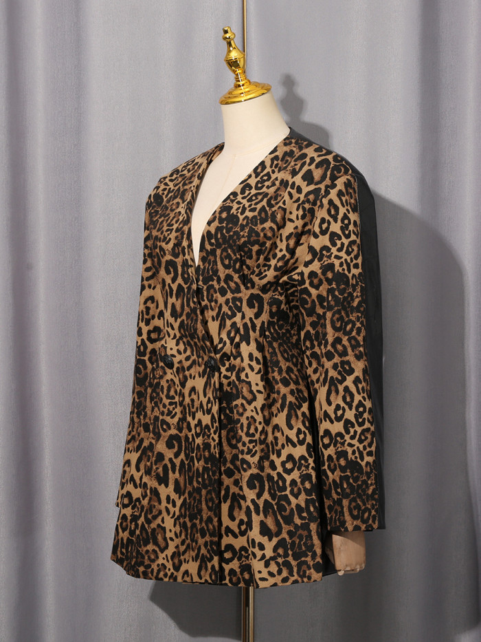 New style, slim-fit, stylish and exclusive leopard print suit  DLZbwwt009