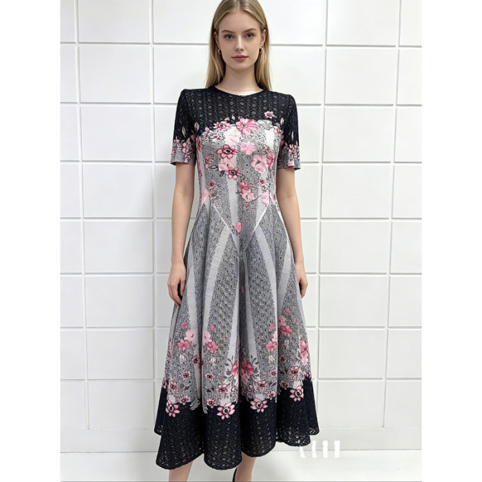 New style of floral dress  DLZqz6100