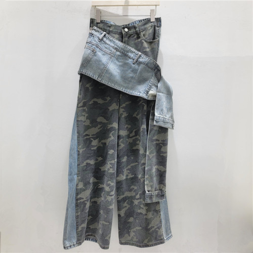 New high-end casual loose straight-leg pants   DLZnzk611005
