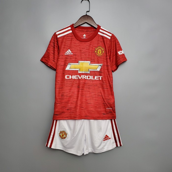 Manchester United Home Kids Jersey 20/21