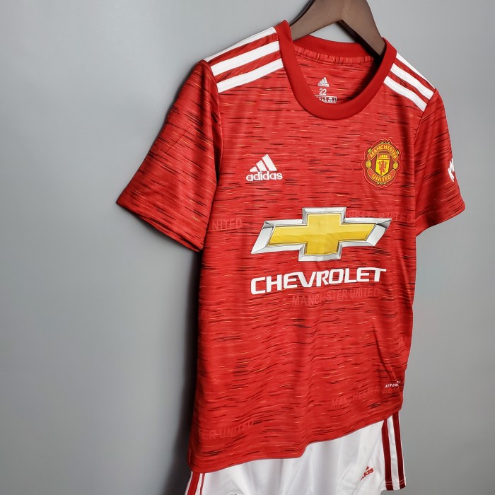 Manchester United Home Kids Jersey 20/21