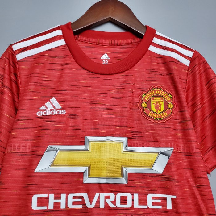 Manchester United Home Kids Jersey 20/21