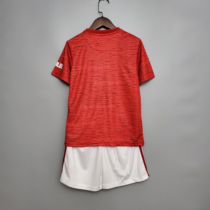 Manchester United Home Kids Jersey 20/21