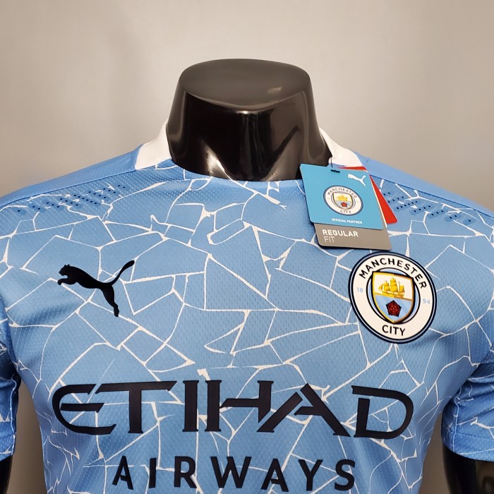 Manchester City Home Player Jersey 20/21