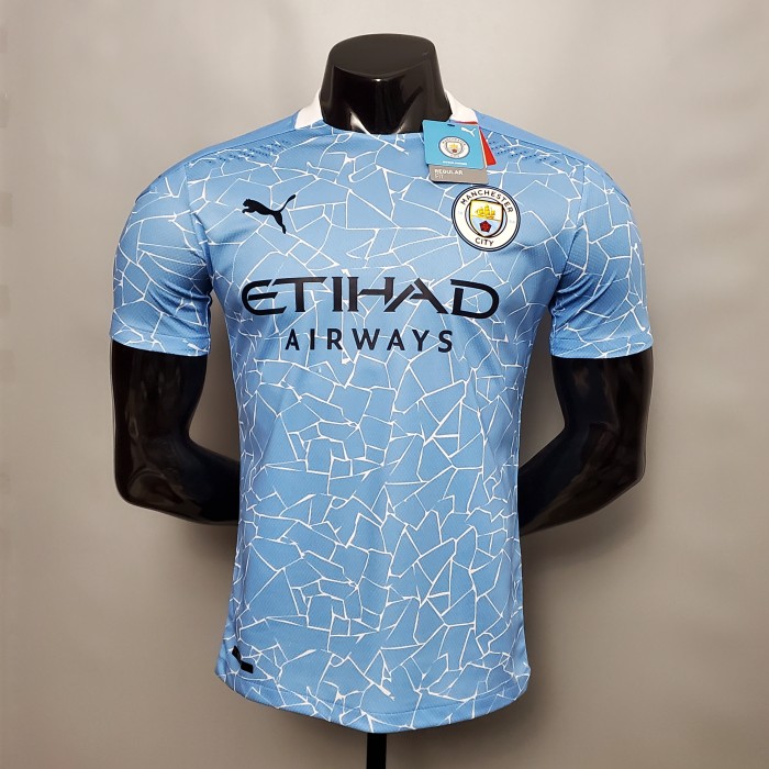 Manchester City Home Player Jersey 20/21