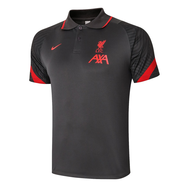 Liverpool POLO Jersey 20/21 Dark Grey