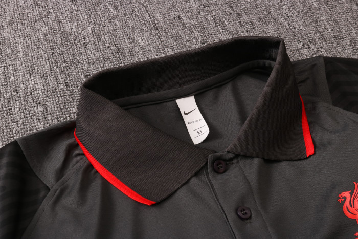 Liverpool POLO Jersey 20/21 Dark Grey