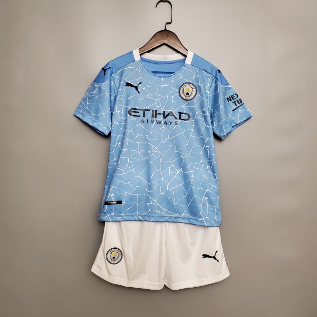 Manchester City Home Kids Jersey 20/21