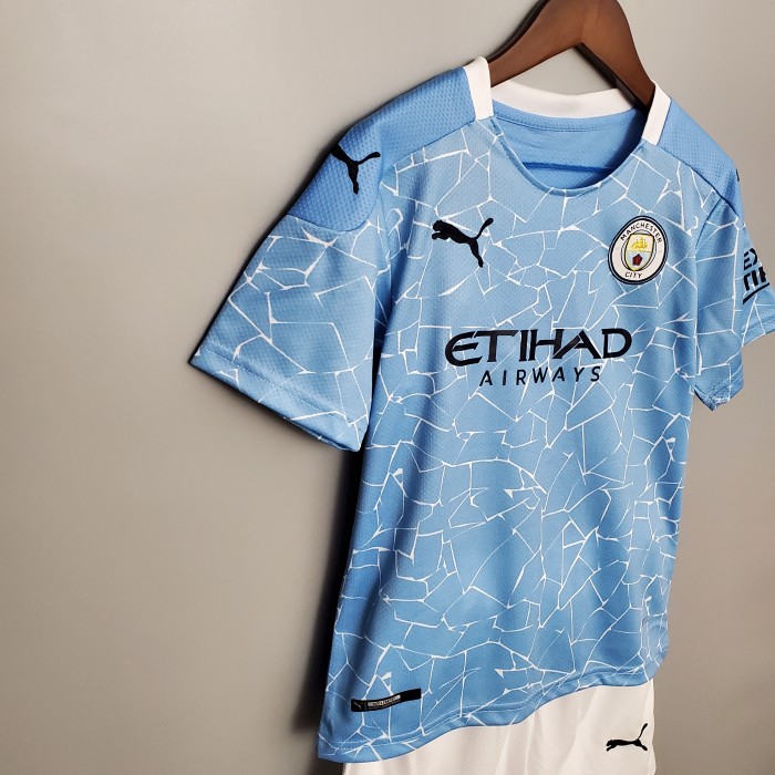 Manchester City Home Kids Jersey 20/21