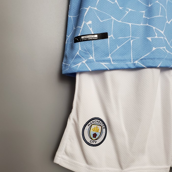 Manchester City Home Kids Jersey 20/21