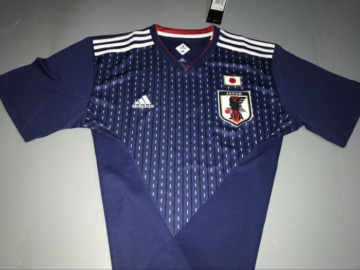 Japan Home Jersey 2018 Cartoon Version