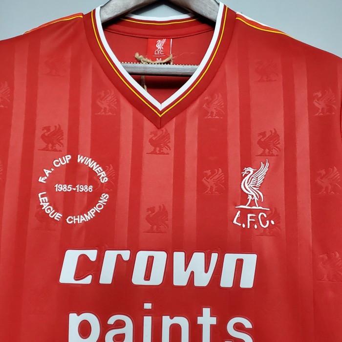 Liverpool Home Retro Jersey 85/86